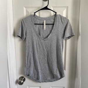 The Group Babaton V-Neck Shirt